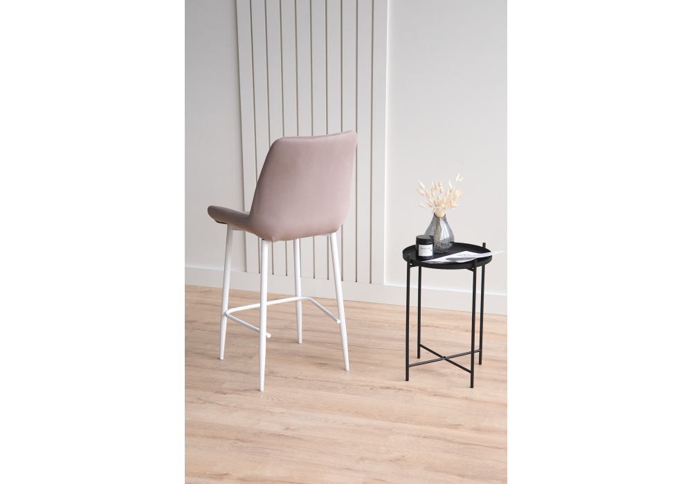 фото барный стул вращающийся woodville седа 360 латте (zd 290) / белый 632608 | 220svet.ru