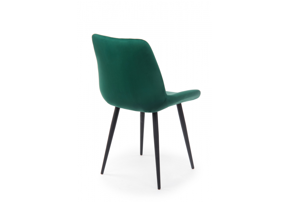 фото стул вращающийся на металлокаркасе woodville седа 360 зеленый (zd 667) / черный 632424 | 220svet.ru