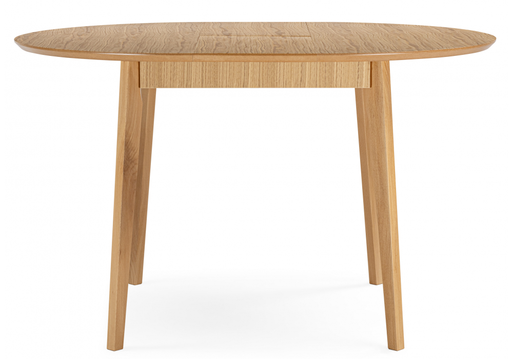 фото стол деревянный раскладной 100(130)x100 woodville форли светлое дерево 620600 | 220svet.ru