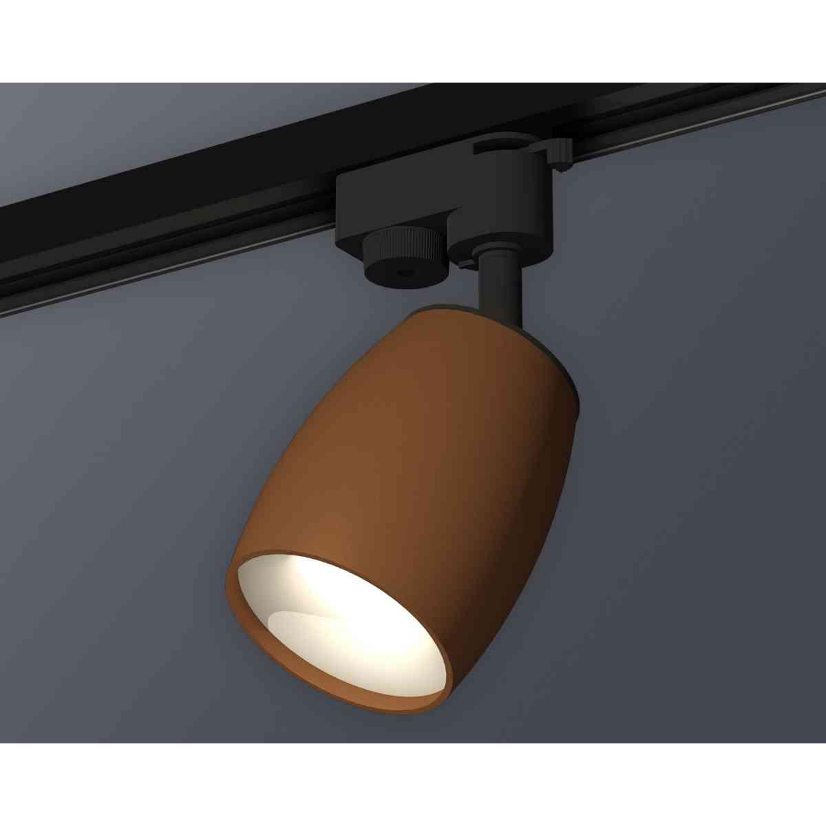 фото комплект трекового светильника ambrella light xt1124030 scf/swh кофе песок/белый песок (a2521, c1124, n7010) | 220svet.ru