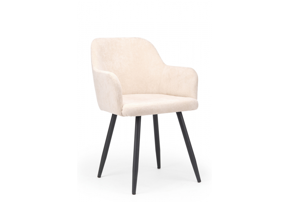 фото стул на металлокаркасе поворотный woodville инфини 360 латте / черный 631769 | 220svet.ru