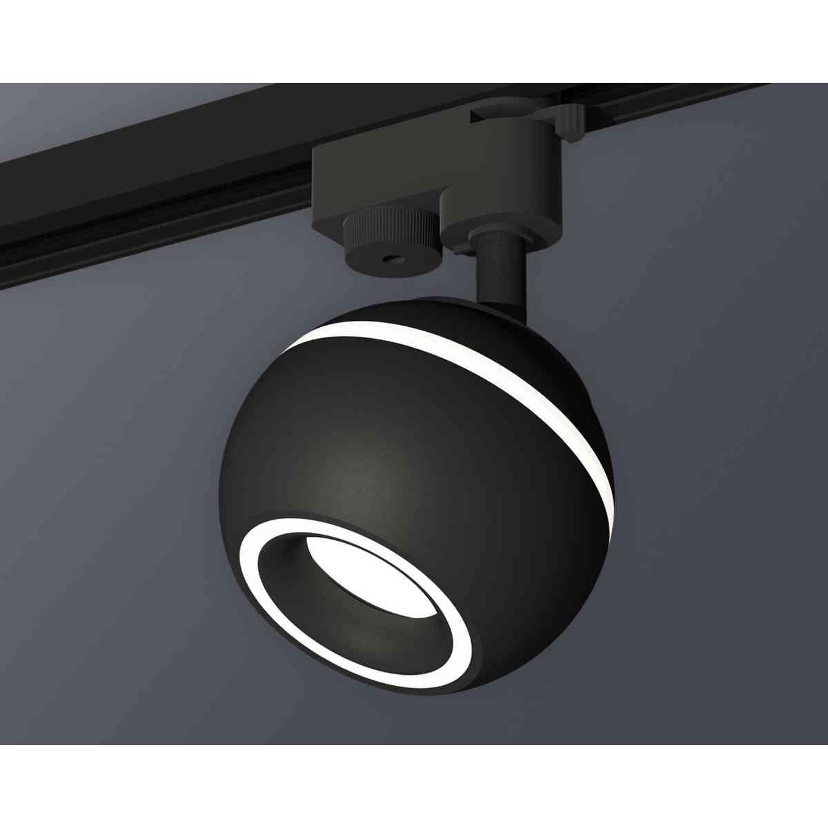 фото комплект трекового светильника ambrella light track system xt1102061 sbk черный песок (a2521, c1102, n7111) | 220svet.ru