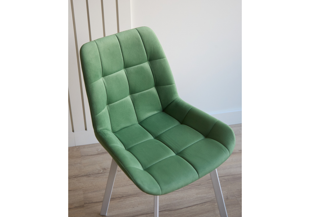 фото стул на металлокаркасе woodville челси п фисташковый (zd 651) / белый np 632502 | 220svet.ru