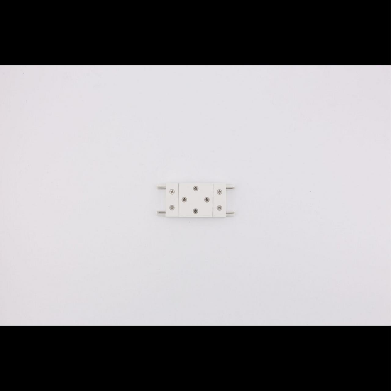 фото коннектор питания прямой aployt magnetic track 48 apl.0181.10.03 | 220svet.ru