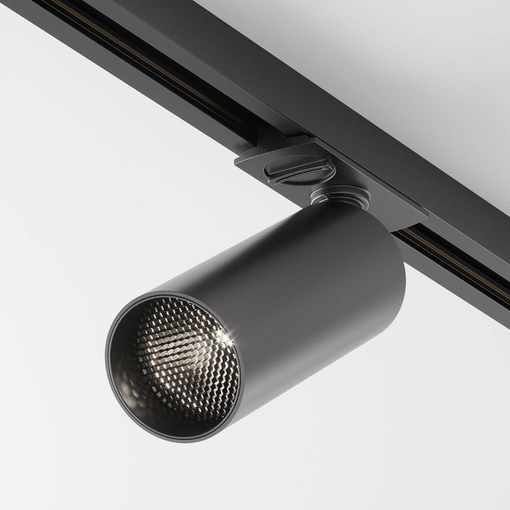 фото трековый светильник maytoni technical focus led tr021-1-12b4k-w-b | 220svet.ru