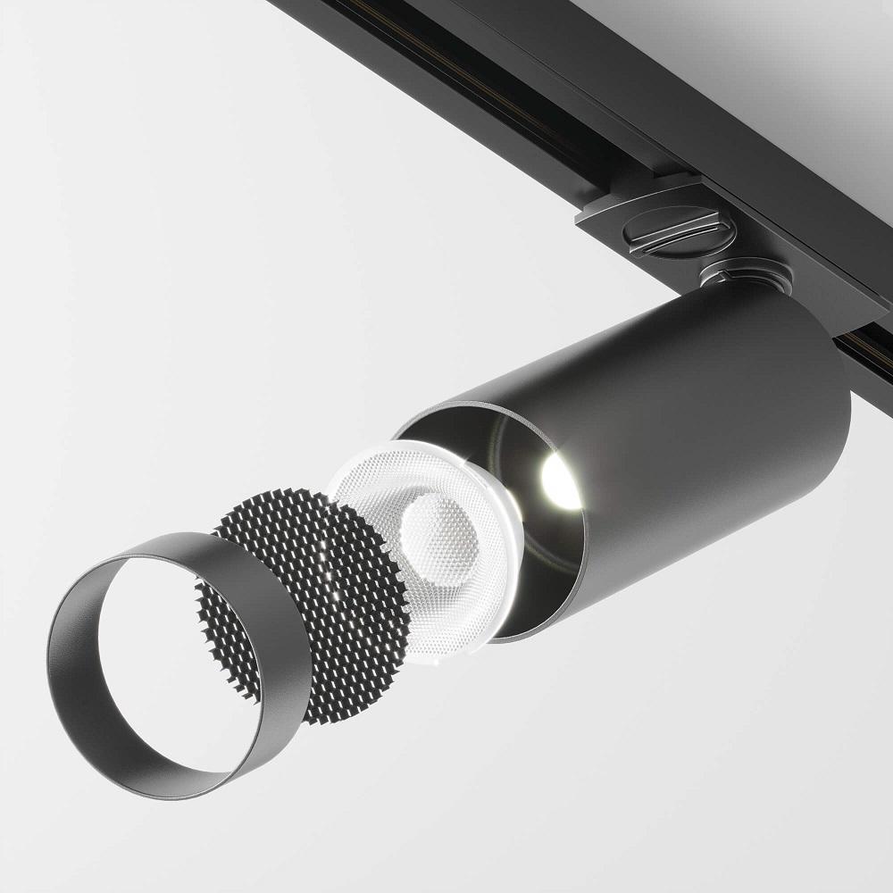 фото трековый светильник maytoni technical focus led tr021-1-12b4k-w-b | 220svet.ru