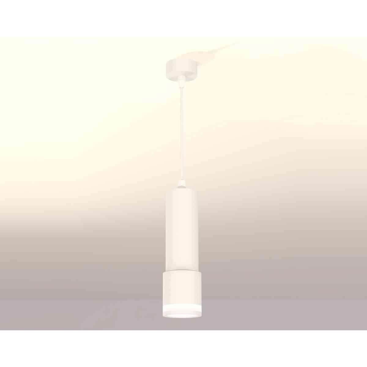 фото комплект подвесного светильника ambrella light techno spot xp7401021 swh/fr белый песок/белый матовый (a2301, c6342, a2030, c7401, n7120) | 220svet.ru