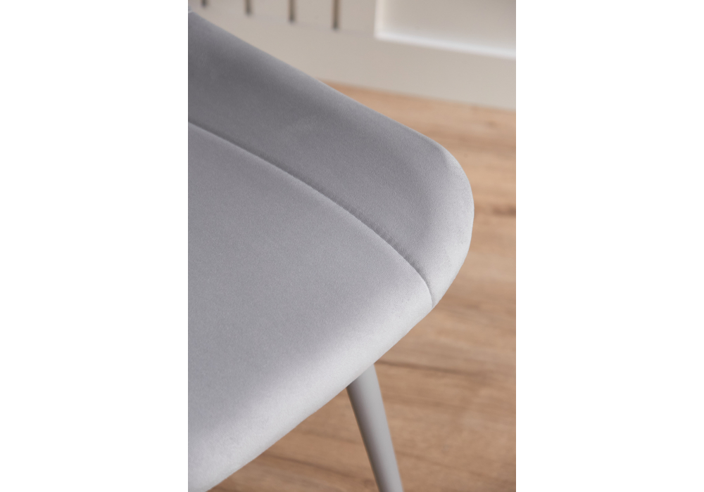 фото стул на металлокаркасе woodville седа светло-серый (zd 960) / серый np 632374 | 220svet.ru