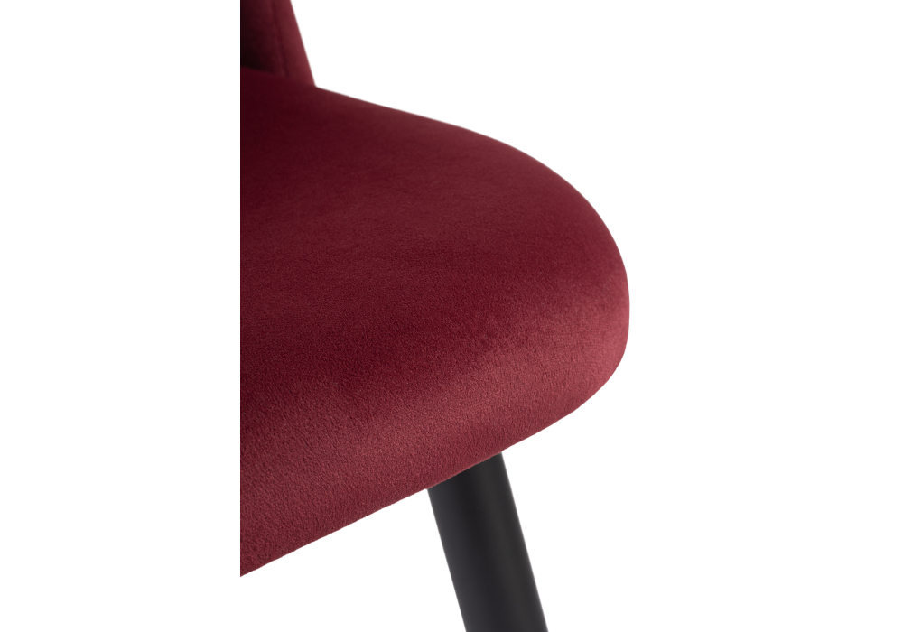 фото стул woodville gabi 1 wine red / black 15379 | 220svet.ru