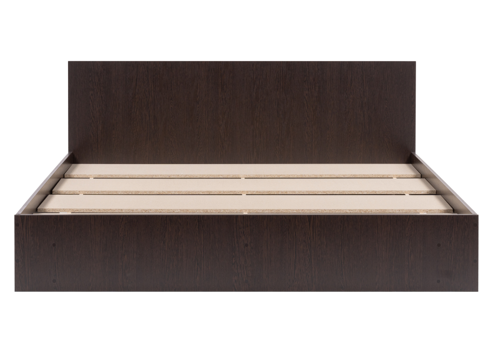 фото кровать woodville адайн 160х200 венге / венге 507385 | 220svet.ru