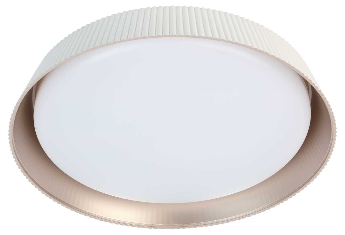 фото светильник потолочный светодиодный эра классик без ду spb-6 bella 48w-3k-6,5k wh 3000-6500к белый б0070193 | 220svet.ru