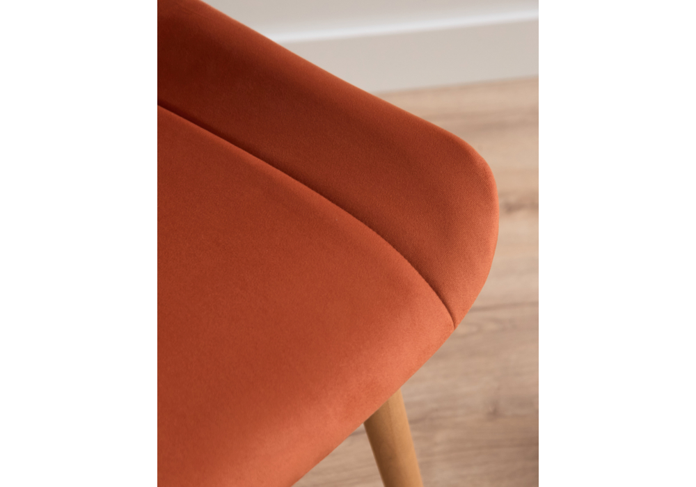 фото стул деревянный woodville седа терракотовый (zd 432) / светлое дерево np 632425 | 220svet.ru