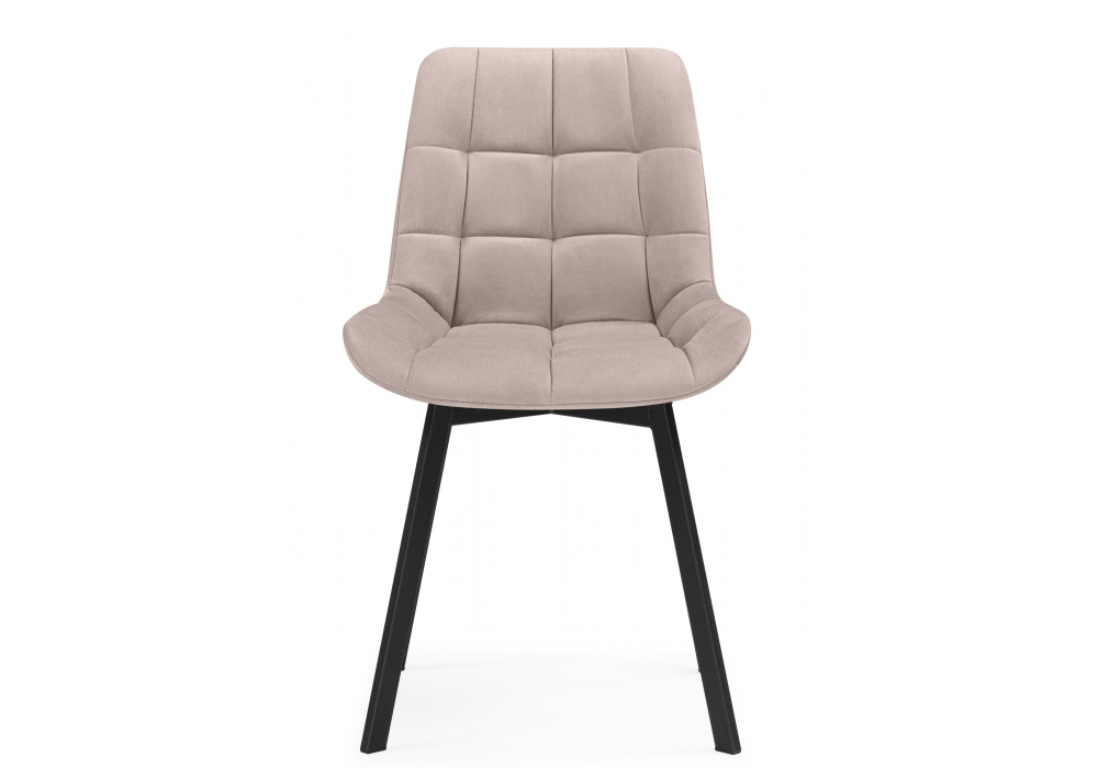 фото стул крутящийся woodville челси 360 латте (zd 290) / черный 626084 | 220svet.ru