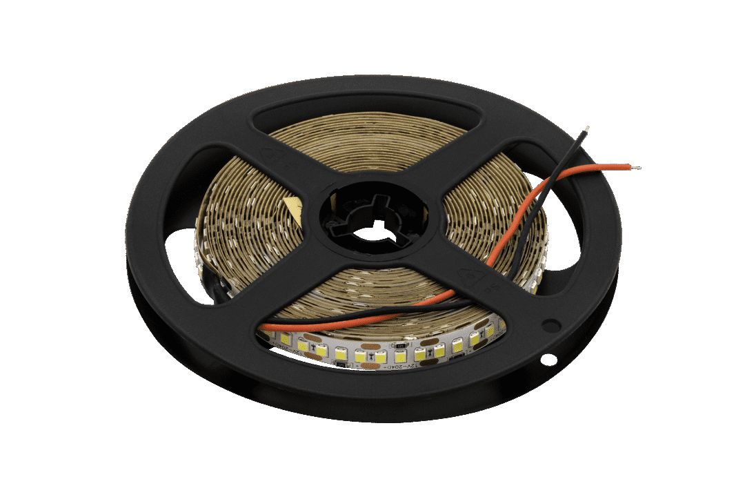 фото светодиодная лента swg 22w/m 204led/m 2835smd холодный белый 5m swg2204-12-22-w-m 009457 | 220svet.ru