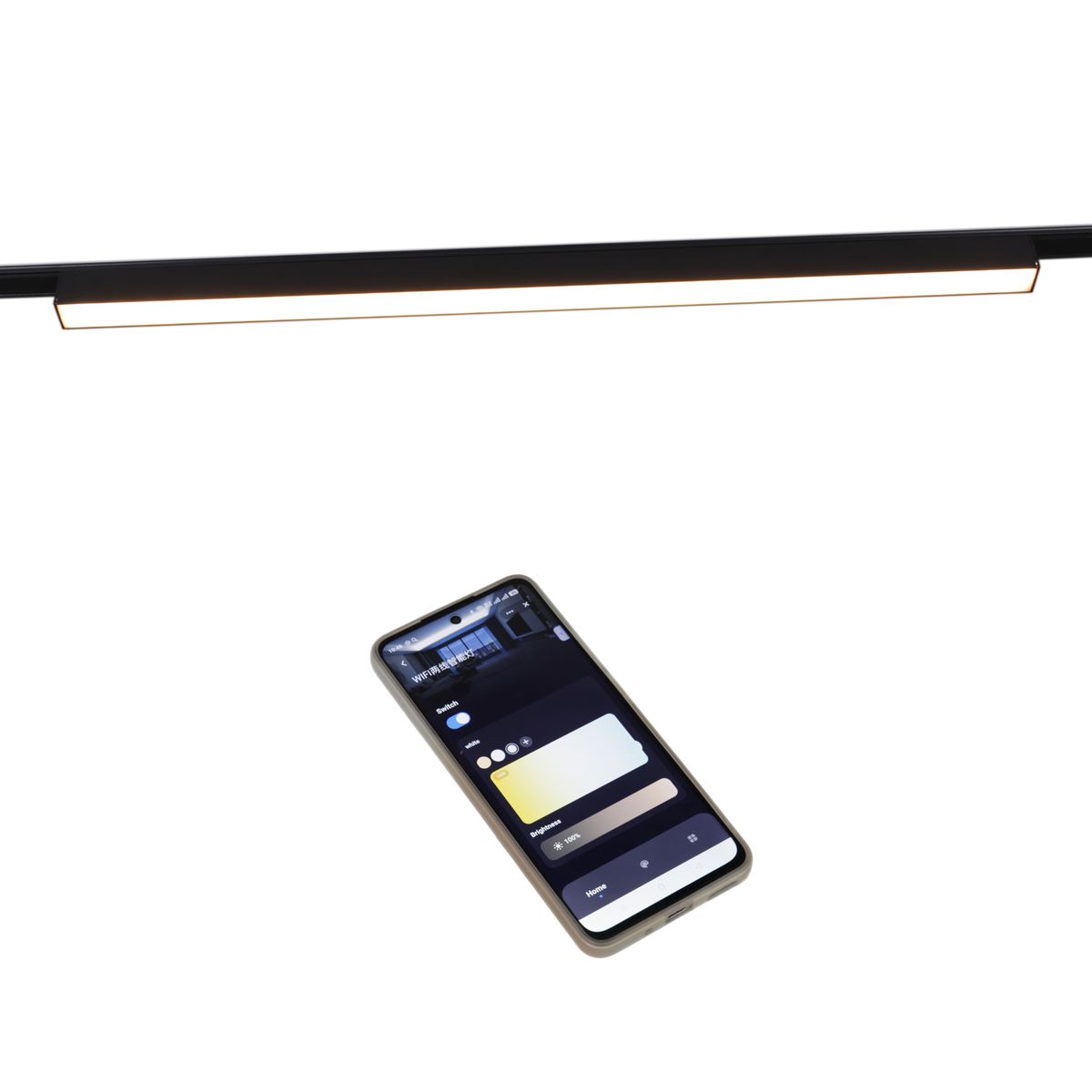 фото трековый магнитный светильник reluce 13003-9.3-001ur magnetic led20w bk cct+smart | 220svet.ru