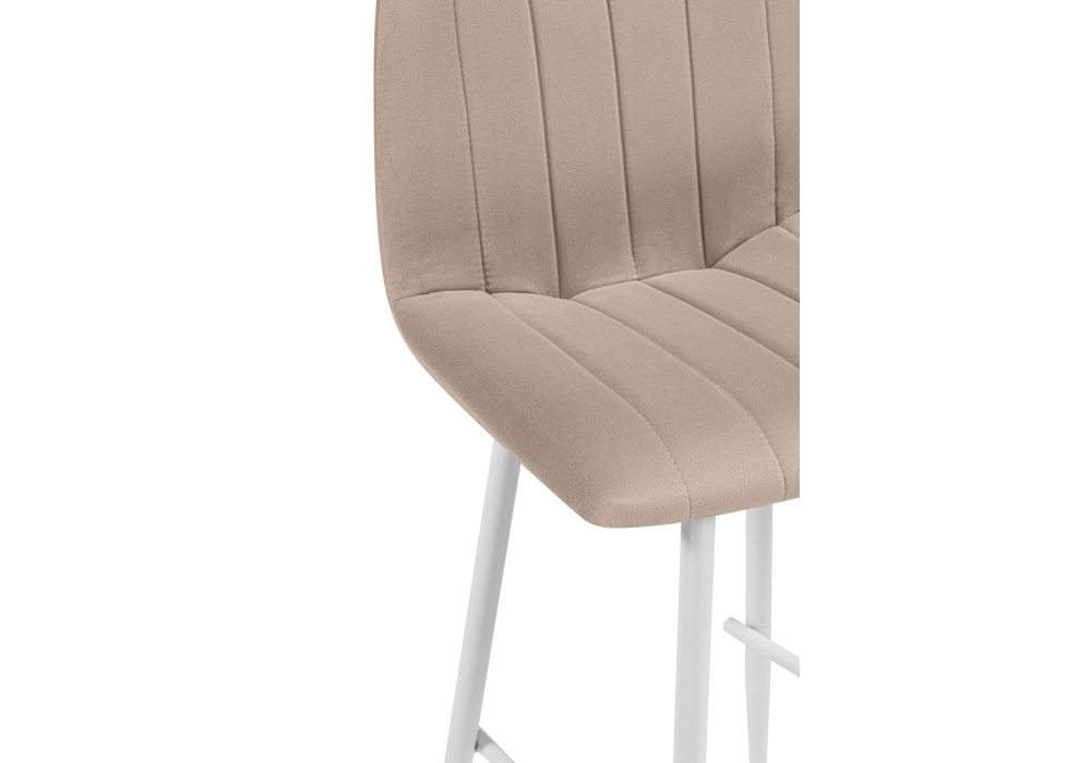 фото барный стул woodville дани мини бежевый / белый 632314 | 220svet.ru