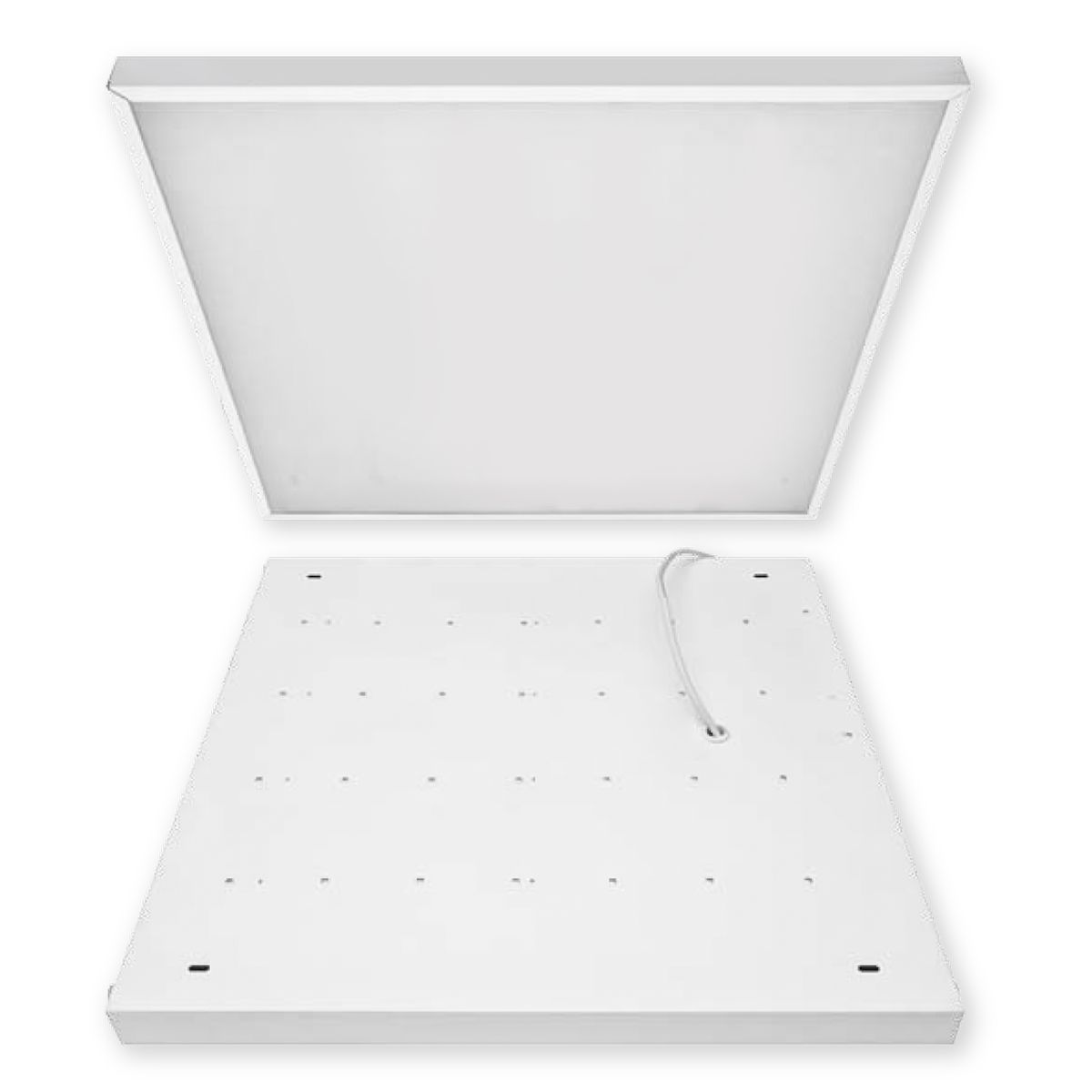 фото встраиваемый светодиодный светильник uniel ulp-6060-36w/5000к ip40 grilyato opal smooth ul-00012028 | 220svet.ru