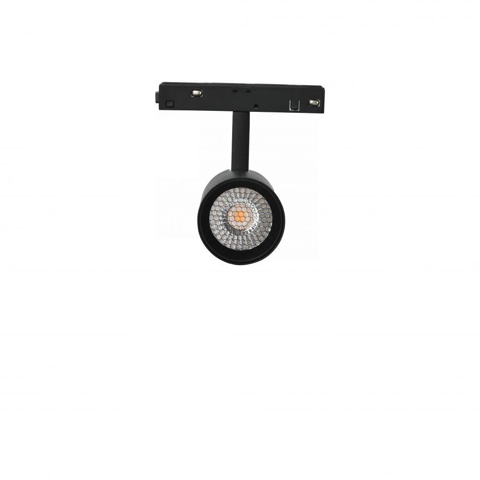 фото трековый магнитный светодиодный светильник iledex technical vision 4822-006-d55-18w-38dg-4000k-bk | 220svet.ru
