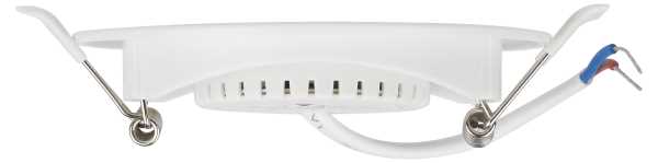 фото светильник светодиодный встраиваемый эра kl led 25a-5 3k wh 5вт 3000к круглый поворотный белый б0068128 | 220svet.ru