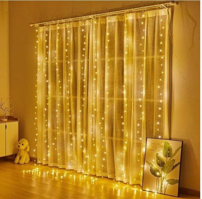фото светодиодная гирлянда занавес sneha 1426773 | 220svet.ru