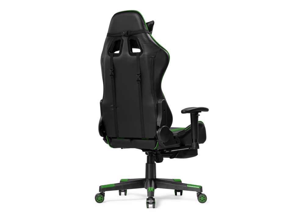 фото стул woodville corvet black / green 15467 | 220svet.ru