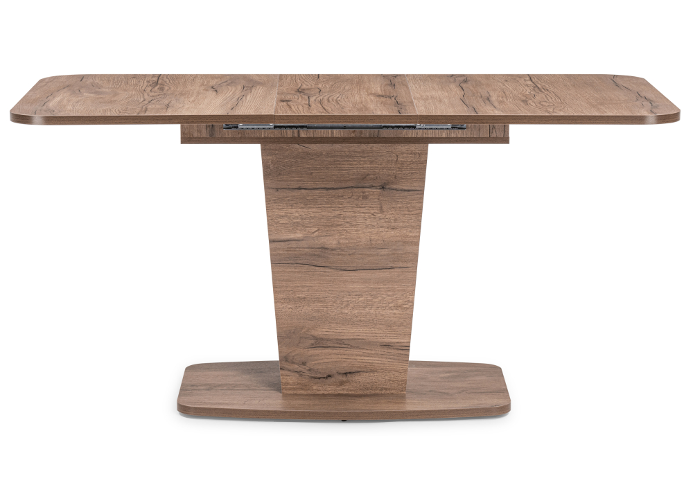 фото стол деревянный woodville токио-28 дуб табачный / антрацит 515103 | 220svet.ru