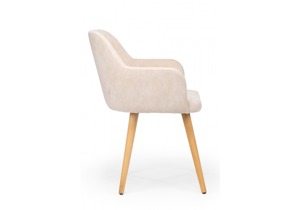 фото стул деревянный woodville инфини латте (ocean 003) / светлое дерево 631761 | 220svet.ru