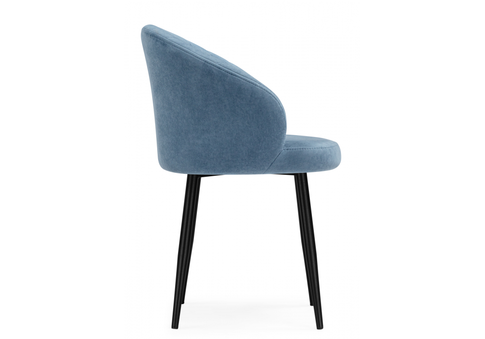 фото стул на металлокаркасе крутящийся woodville бэнбу marseille 30 данс / черный 622933 | 220svet.ru