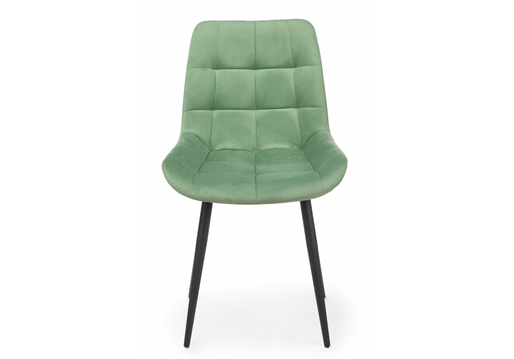 фото стул на металлокаркасе woodville челси к фисташковый (zd 651) / черный 632503 | 220svet.ru