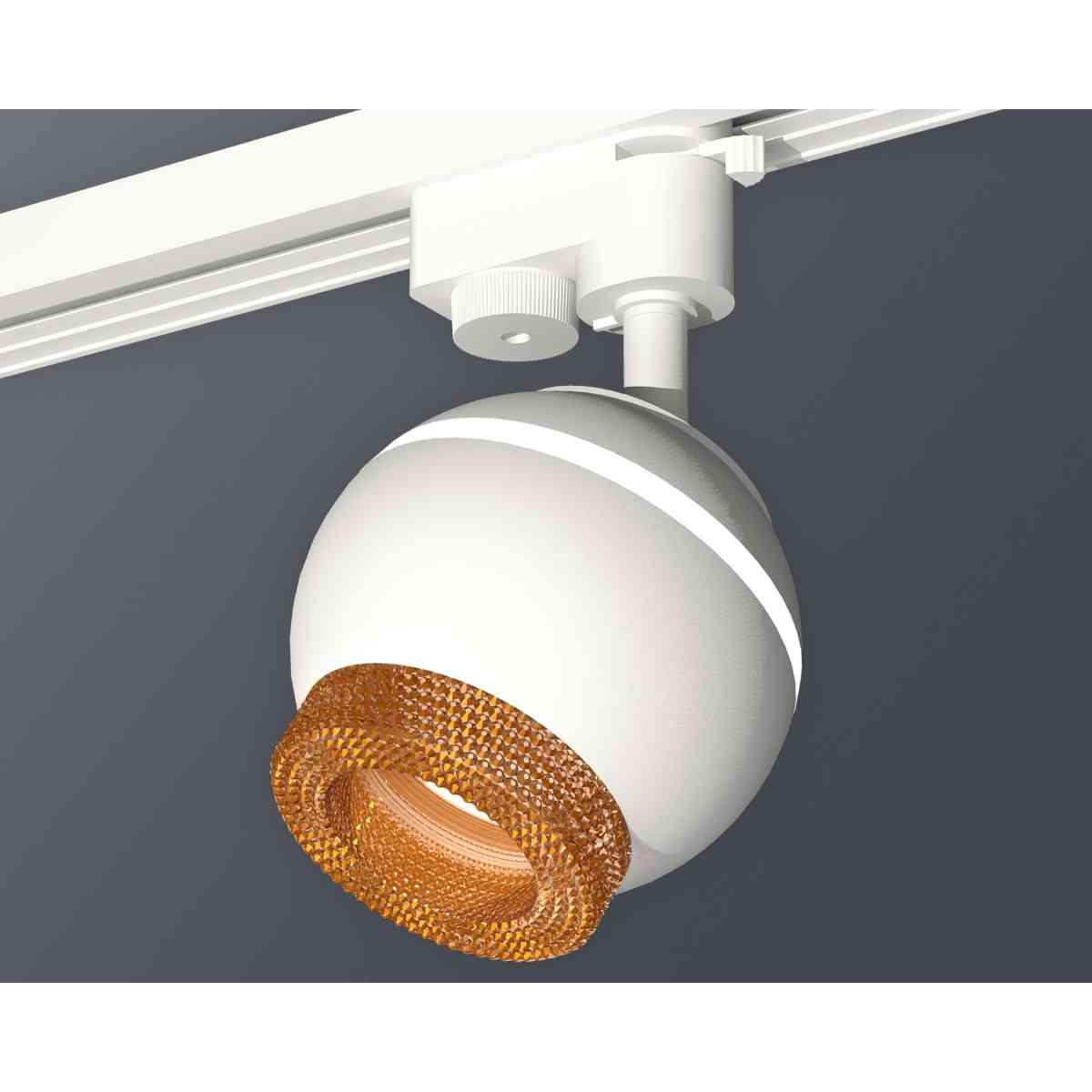 фото комплект трекового светильника ambrella light track system xt1101064 swh/cf белый песок/кофе (a2520, c1101, n7195) | 220svet.ru
