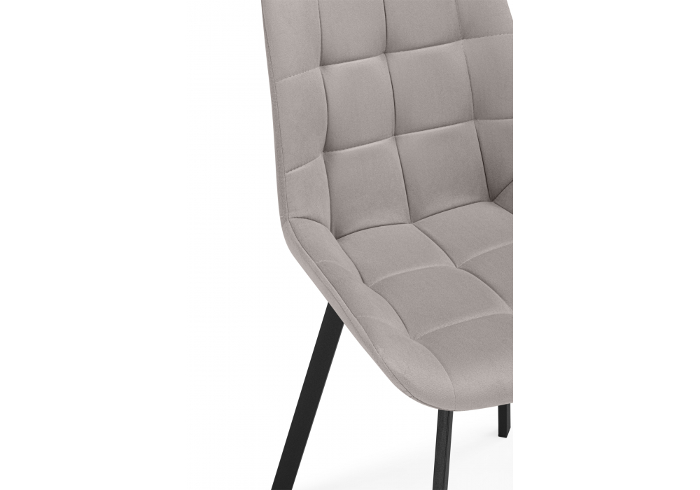 фото стул на металлокаркасе woodville челси п латте (zd 290) / черный 632485 | 220svet.ru