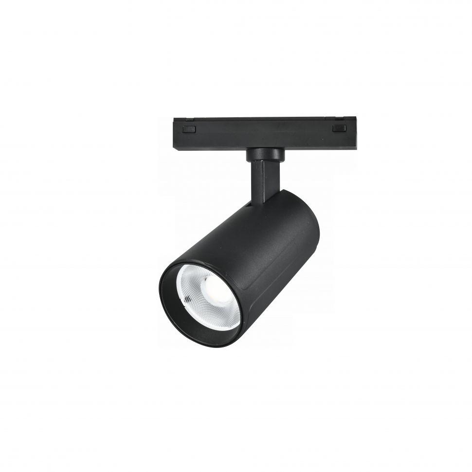 фото трековый магнитный светодиодный светильник iledex technical vision 4825-048-d70-20w-36dg-4000k-bk | 220svet.ru