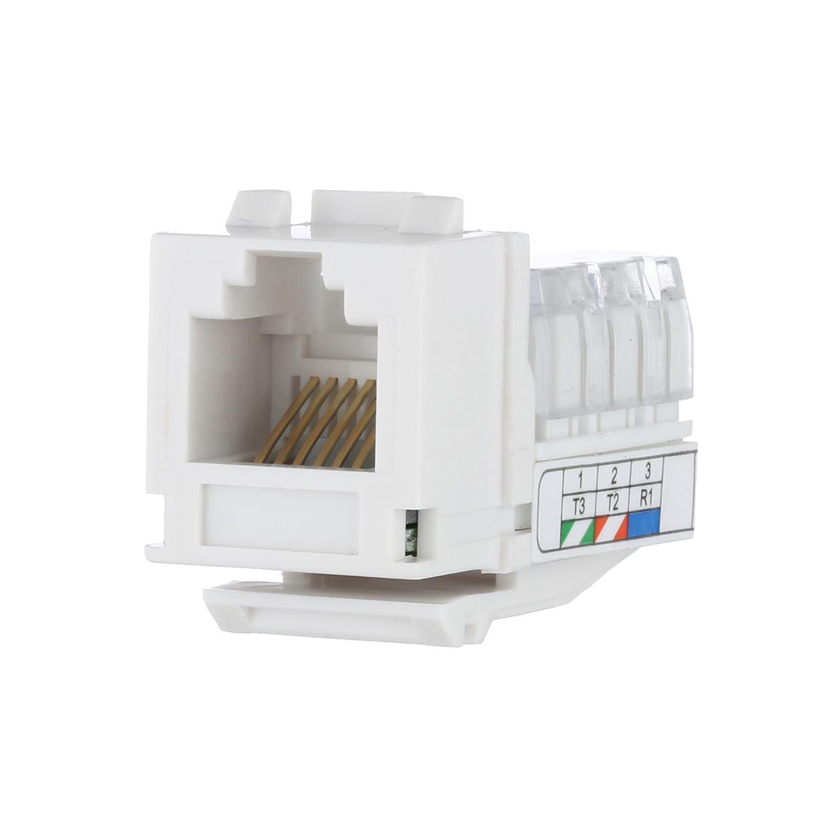 фото механизм lk studio розетки компьютерной rj-45, кат.5е, utp модуль (8 контактов) lk45 856100-1 | 220svet.ru