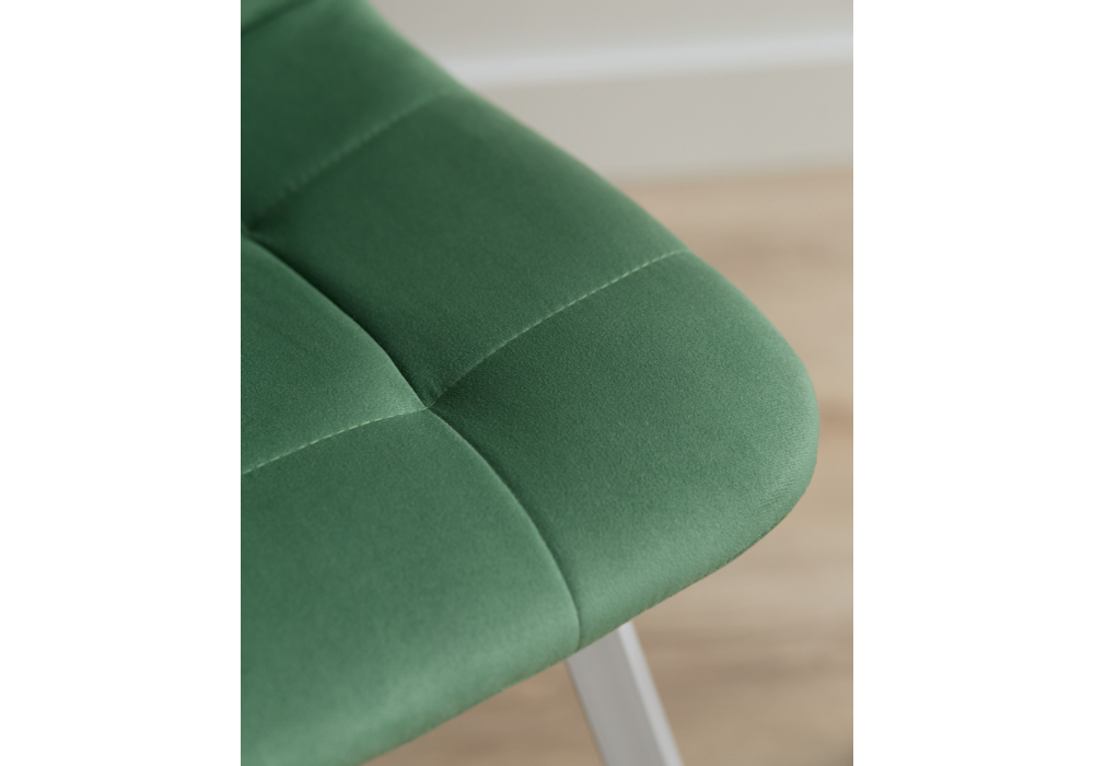 фото стул на металлокаркасе woodville чилли фисташковый / белый 631639 | 220svet.ru