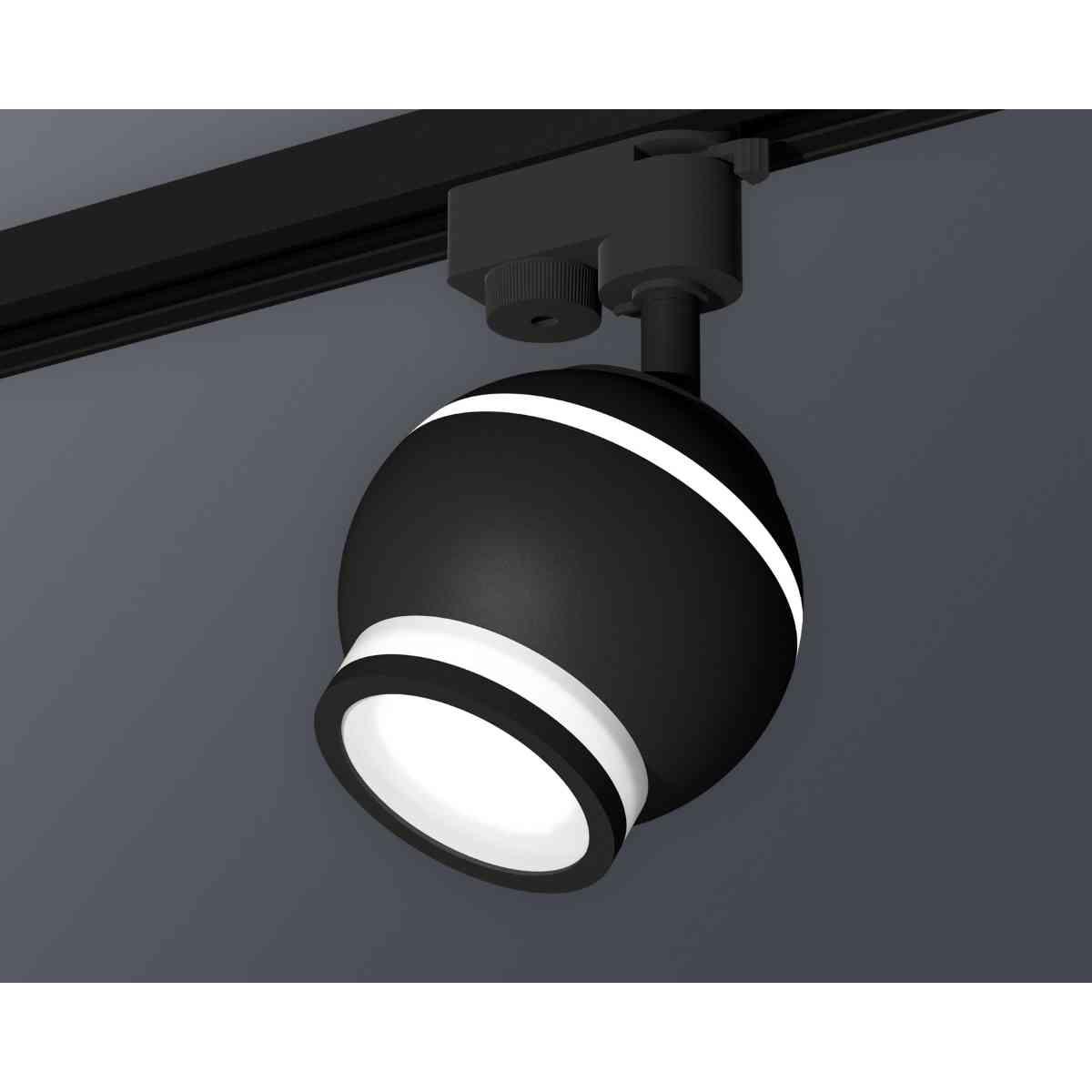 фото комплект трекового светильника ambrella light track system xt1102075 sbk/fr черный песок/белый матовый (a2521, c1102, n7121) | 220svet.ru