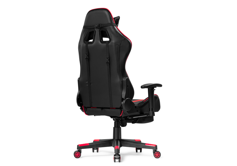 фото стул woodville corvet black / red 15466 | 220svet.ru