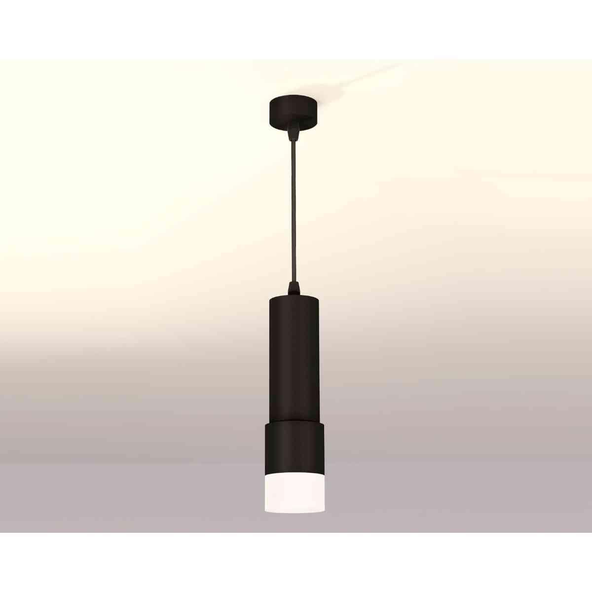 фото комплект подвесного светильника ambrella light techno spot xp7402020 sbk/fr черный песок/белый матовый (a2302, c6343, a2030, c7402, n7170) | 220svet.ru