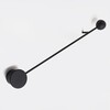 Миниатюра фото настенный светодиодный светильник italline it03-1435 black | 220svet.ru