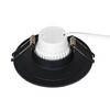 Миниатюра фото встраиваемый светильник arte lamp ramp a8096pl-1bk | 220svet.ru