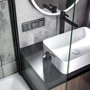 Миниатюра фото набор клавиш для выключателя трехклавишного werkel встраиваемые механизмы графит рифленый w1139004 | 220svet.ru