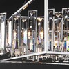 Миниатюра фото подвесная люстра bogates 312/9 strotskis | 220svet.ru
