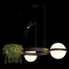 Миниатюра фото подвесной светодиодный светильник loft it jardin 10121/2 dark grey | 220svet.ru