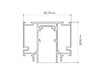 Миниатюра фото шинопровод низковольтный встраиваемый в натяжной потолок ambrella light track system gl3252 | 220svet.ru