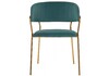 Миниатюра фото стул kamelia green / gold | 220svet.ru