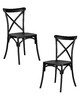 Миниатюра фото стул обеденный набор 2 шт dobrin zilan lmzl-pp713-n_p-b-03-12607 | 220svet.ru