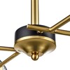Миниатюра фото потолочная люстра на штанге lumion tunara 8247/4c черный | 220svet.ru
