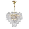 Миниатюра фото подвесная люстра delight collection owd2093-d75 gold/clear | 220svet.ru