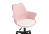 Миниатюра фото компьютерное кресло woodville tulin white / pink / black 15709 | 220svet.ru