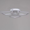 Миниатюра фото светодиодная люстра reluce 05104-0.3-03 wh | 220svet.ru