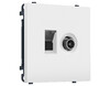 Миниатюра фото компьютерная розетка rj-45 + тв-розетки оконечной ambrella volt quant pro sigma ms832510 | 220svet.ru